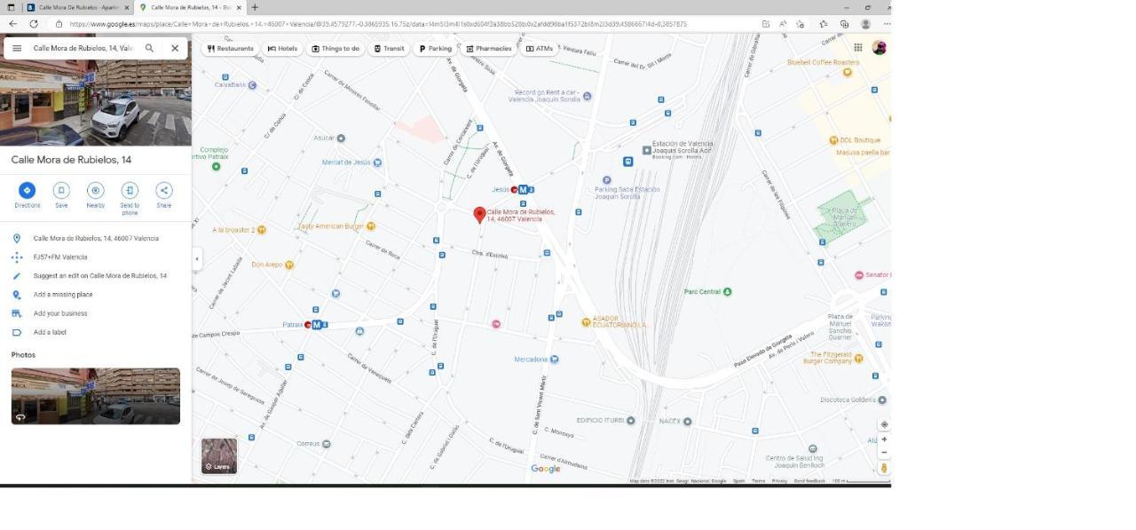 Calle Mora De Rubielos With Free Private Underground Parking Valência Exterior foto